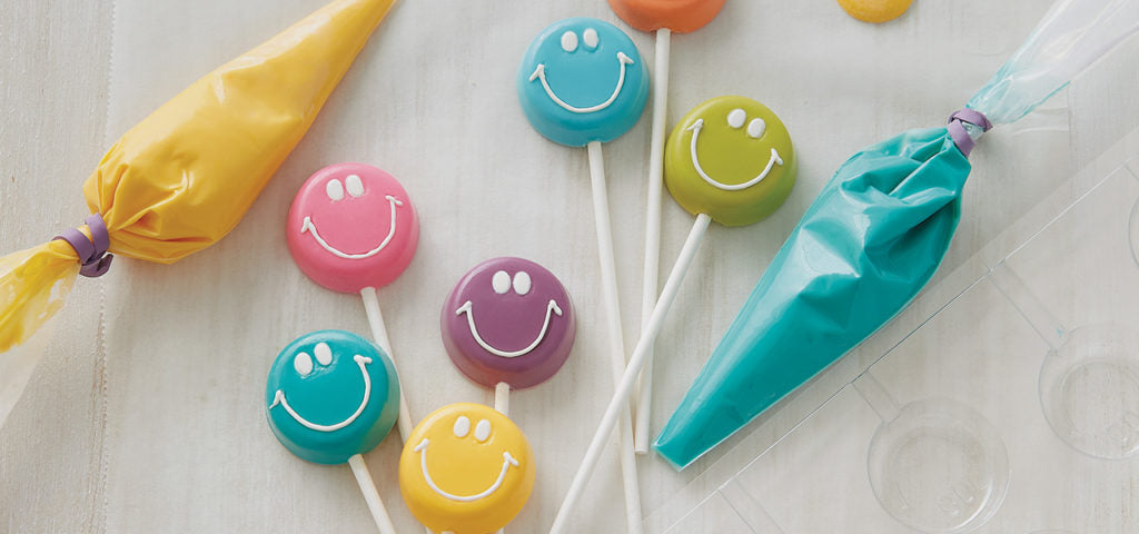 Sjokolade lollipops
