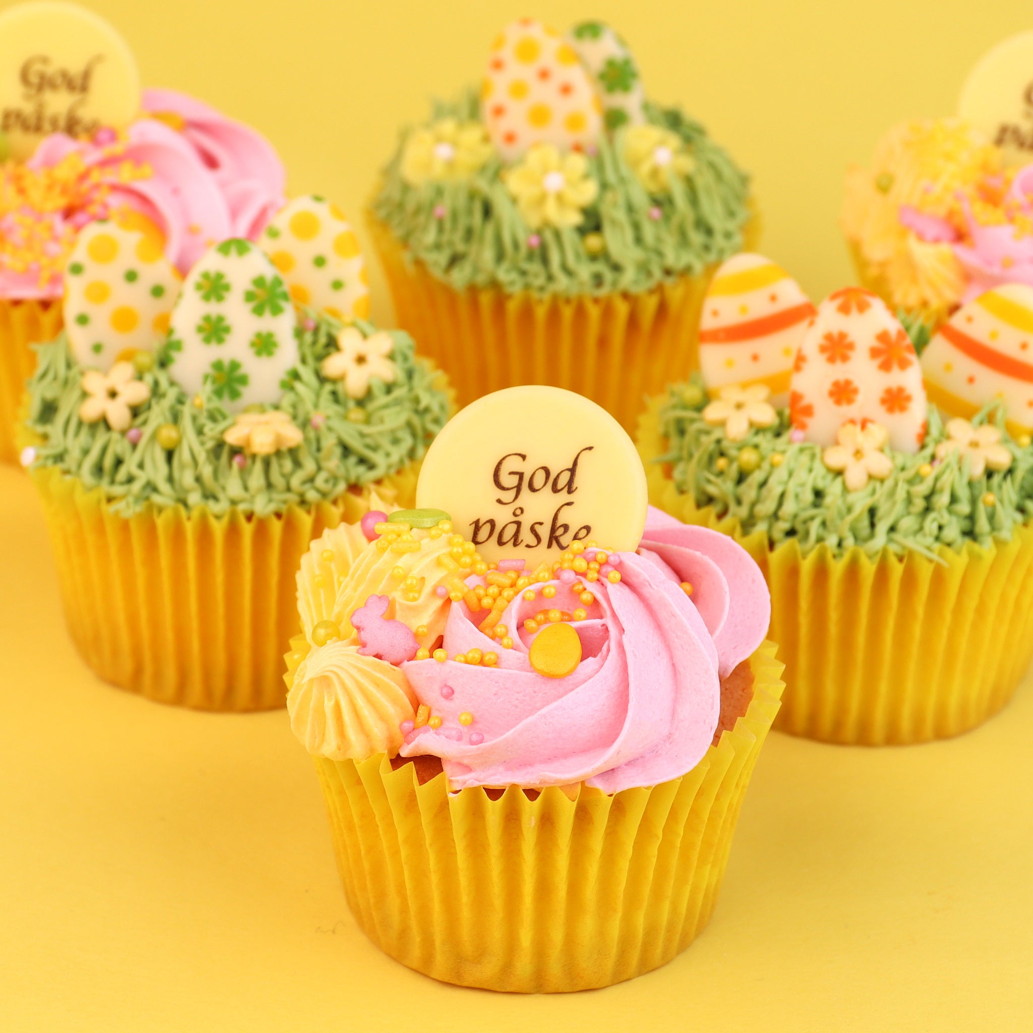 Påske Cupcakes