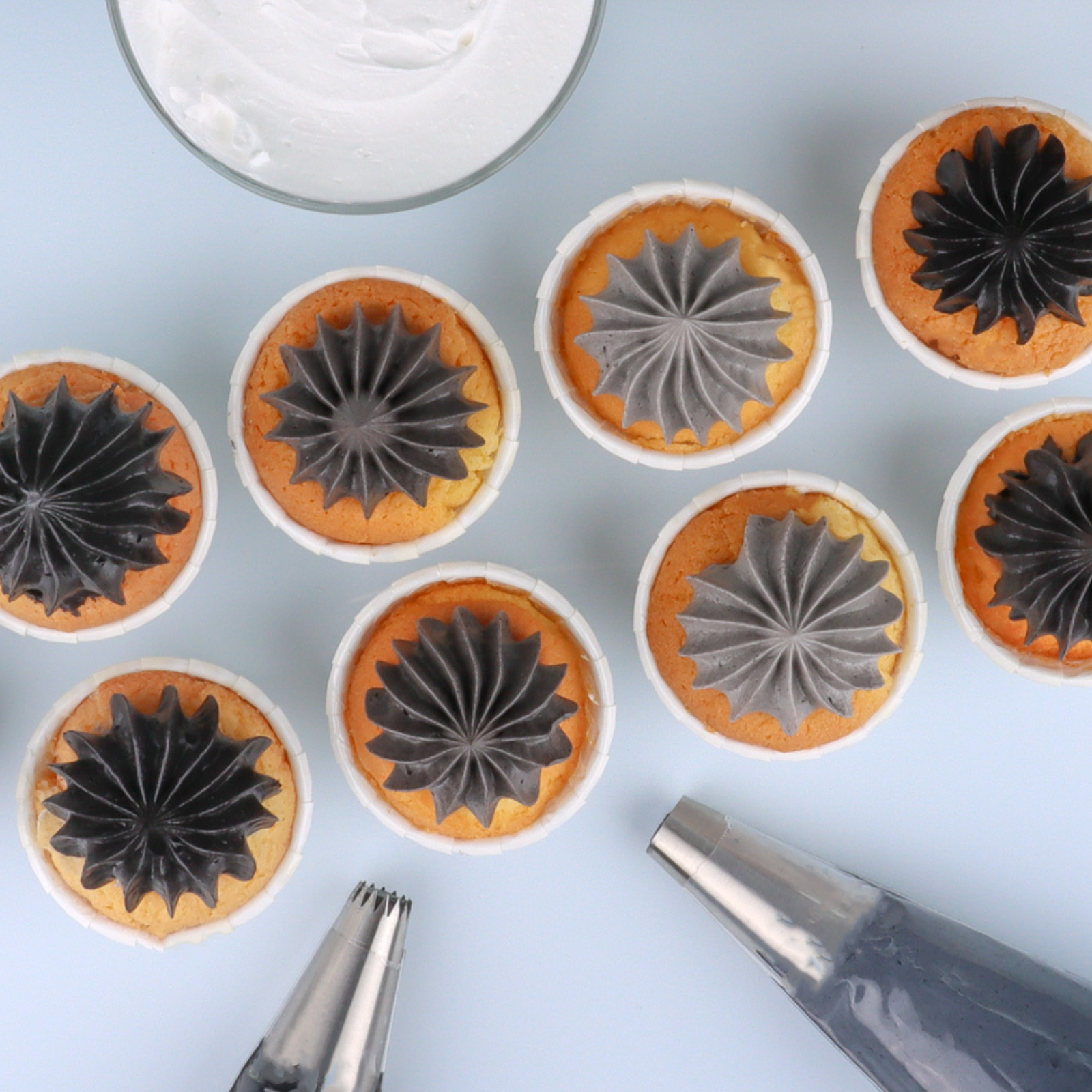 Hvordan farge sort smørkrem