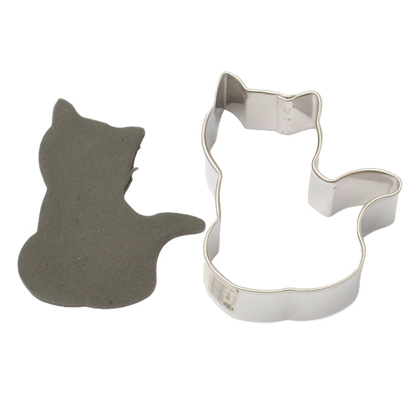 Utstikker Katt 6 x 5 cm