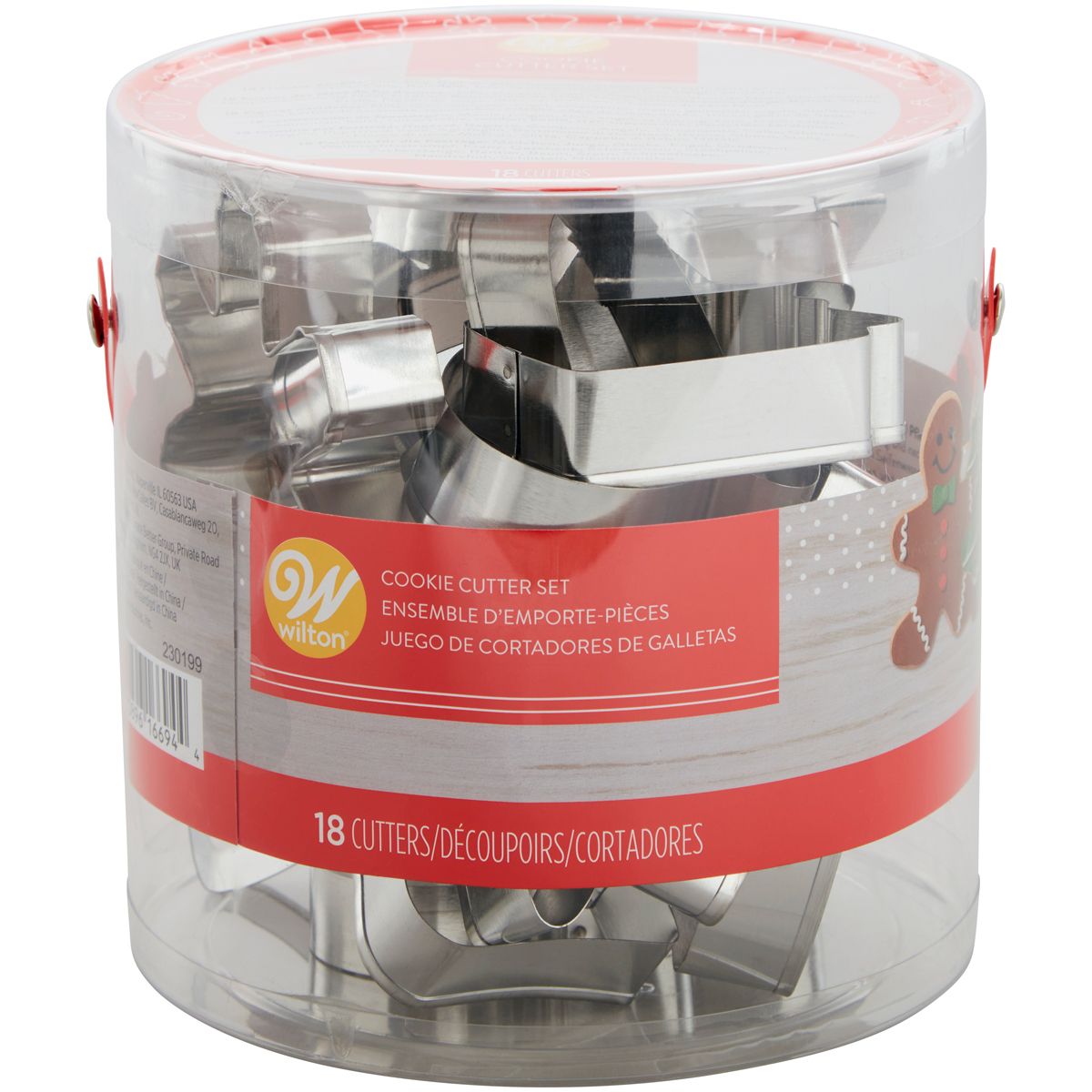 Utstikkersett Jul, 18 dl Wilton