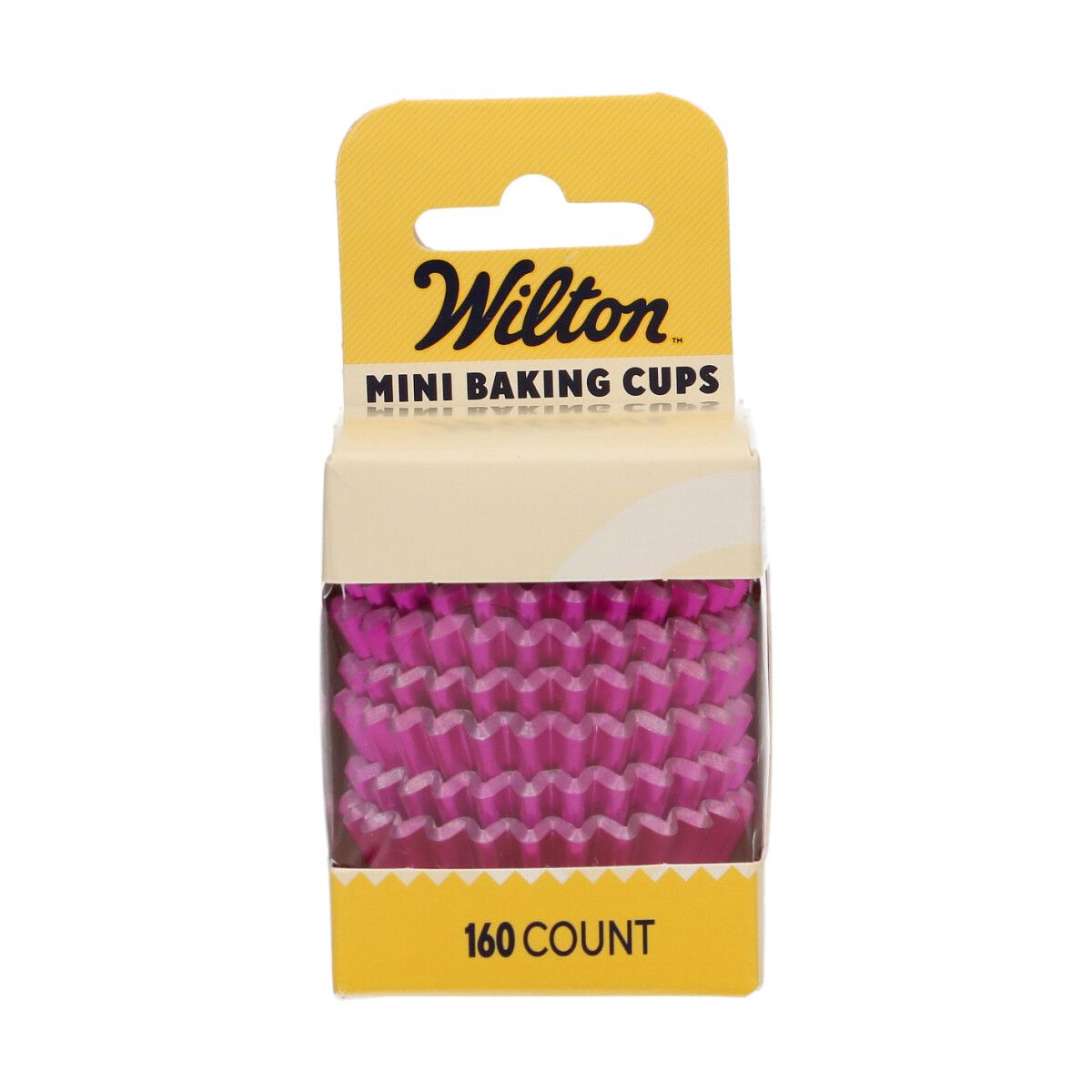 Wilton Mini Metallic Muffinsformer Rosa 160 stk