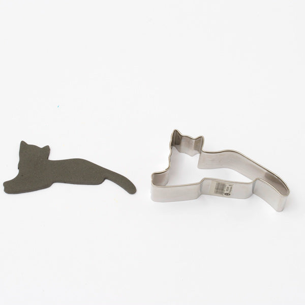 Utstikker Katt, liggende 7 x 3 cm