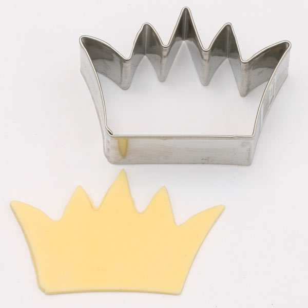 Utstikker Krone 6 x 4 cm