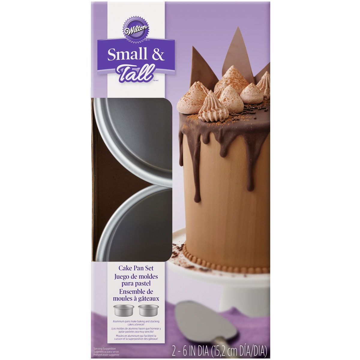 Wilton Kakeform 15 cm, 2 stk