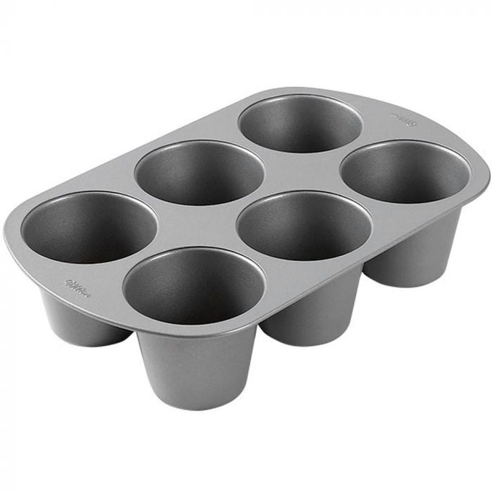 Wilton Muffinsbrett ekstra store muffins, 6 hull