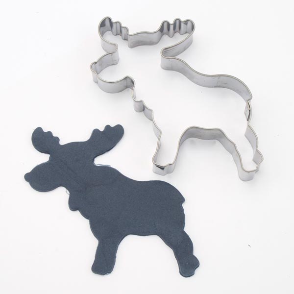 Utstikker Elg 6 x 5,5 cm 2