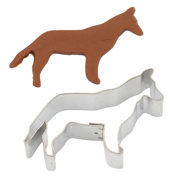 Utstikker Hund Schafer 8 x 5 cm