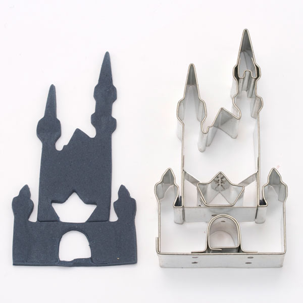 Utstikker Slott 10,5 x 6 cm