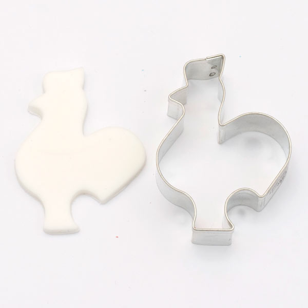 Utstikker Hane 5 x 3,5 cm