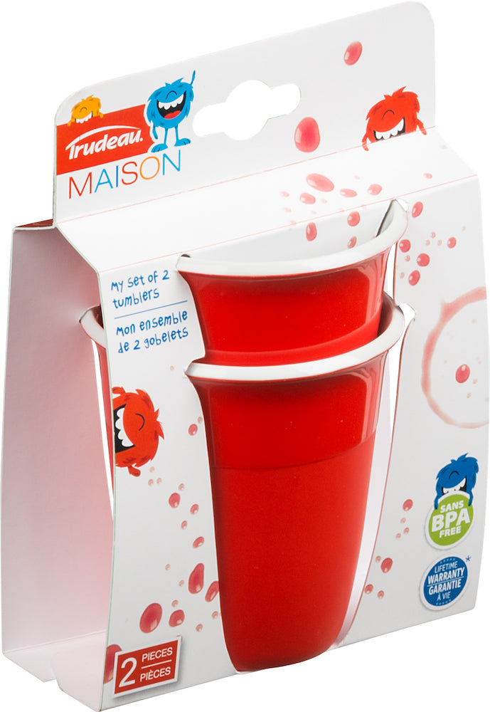 Barneservice i plast, Kopp 2,5 dl, 2 stk