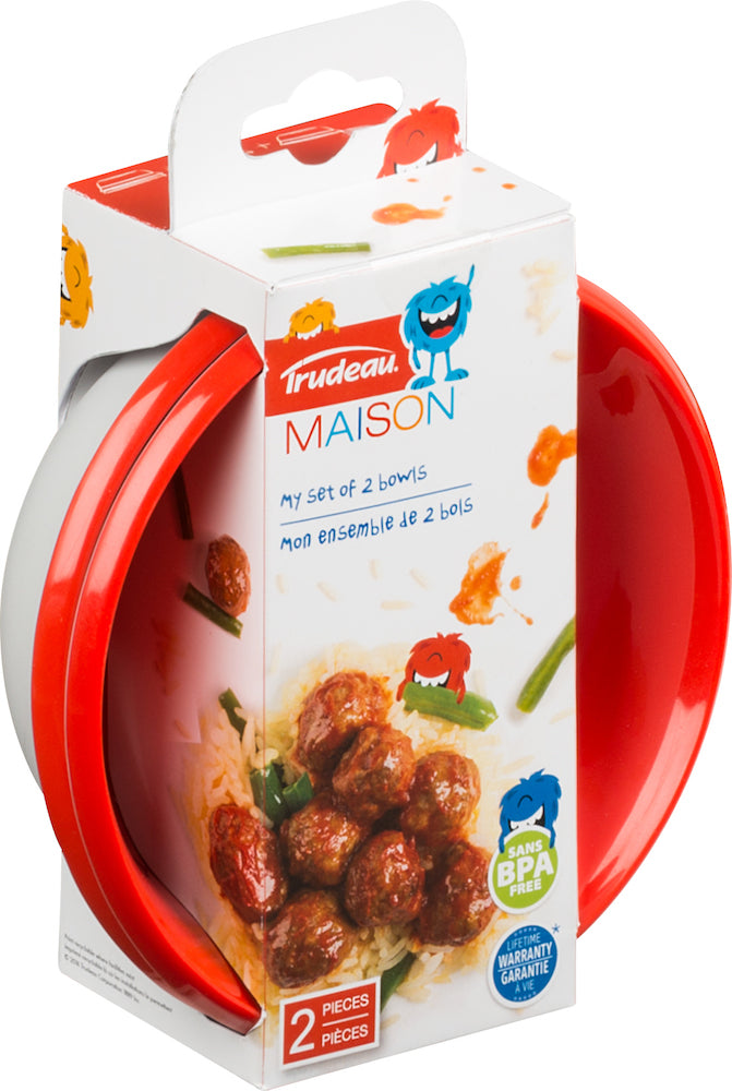 Barneservice i plast, Dyp tallerken 4,7 dl, 2 stk