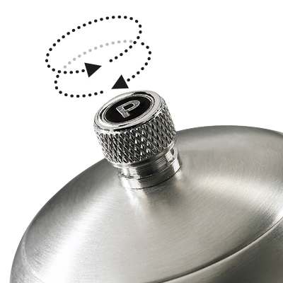 Saltkvern i Carbon stål 15cm 2