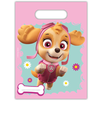 Gavepose i plast Paw Patrol Skye And Everest, 6 st