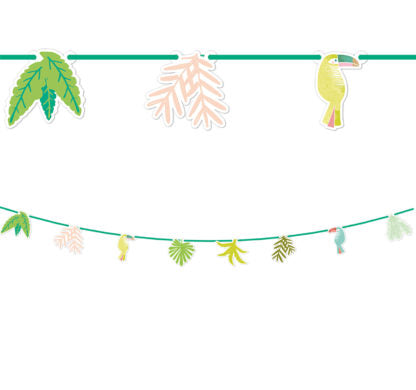 Banner i papp Jungle Balloons