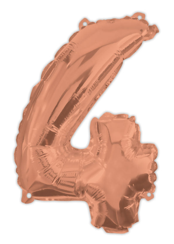 Ballong Rosegull Folie #4, 94cm