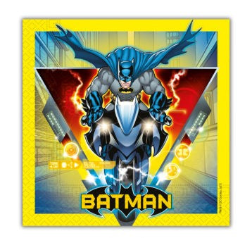 Papirservietter Batman Rogue Rage  20 stk, 3