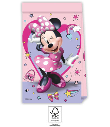 Gavepose i papir Minnie Junior, 4 stk