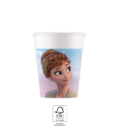 Drikkekrus i papp Frozen 2 Wind Spirit 8 stk