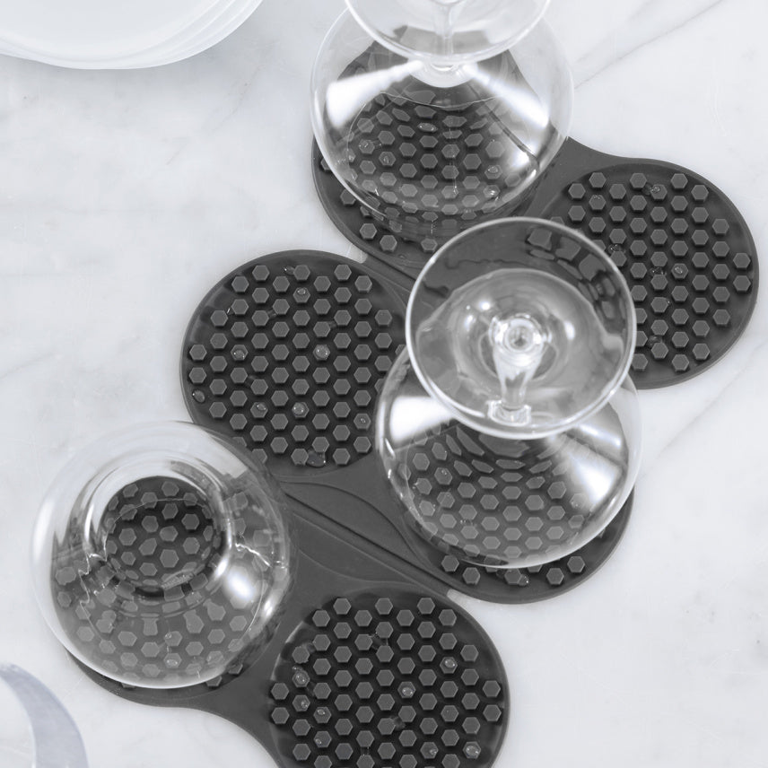 Matter i silikon for å tørke glass. 3