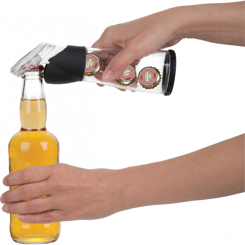 Flaskeåpner med beholder for korkene 3