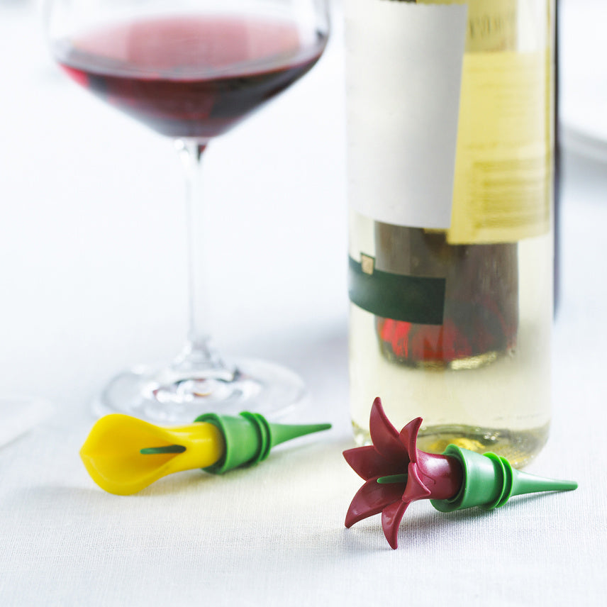 Kork for flasker med Blomster 2