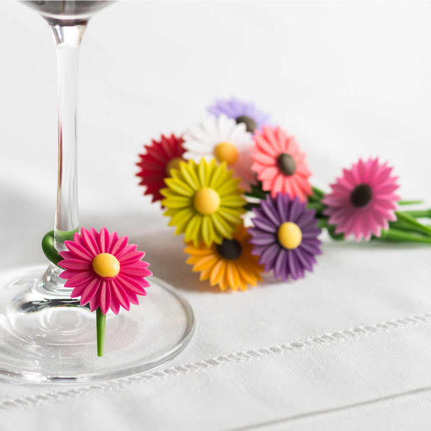 Wine Charms for merking av glass, 12 pk