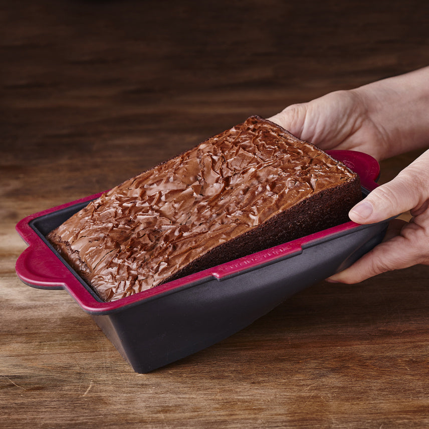 Silikonform kvadratisk, 20x20cm 3