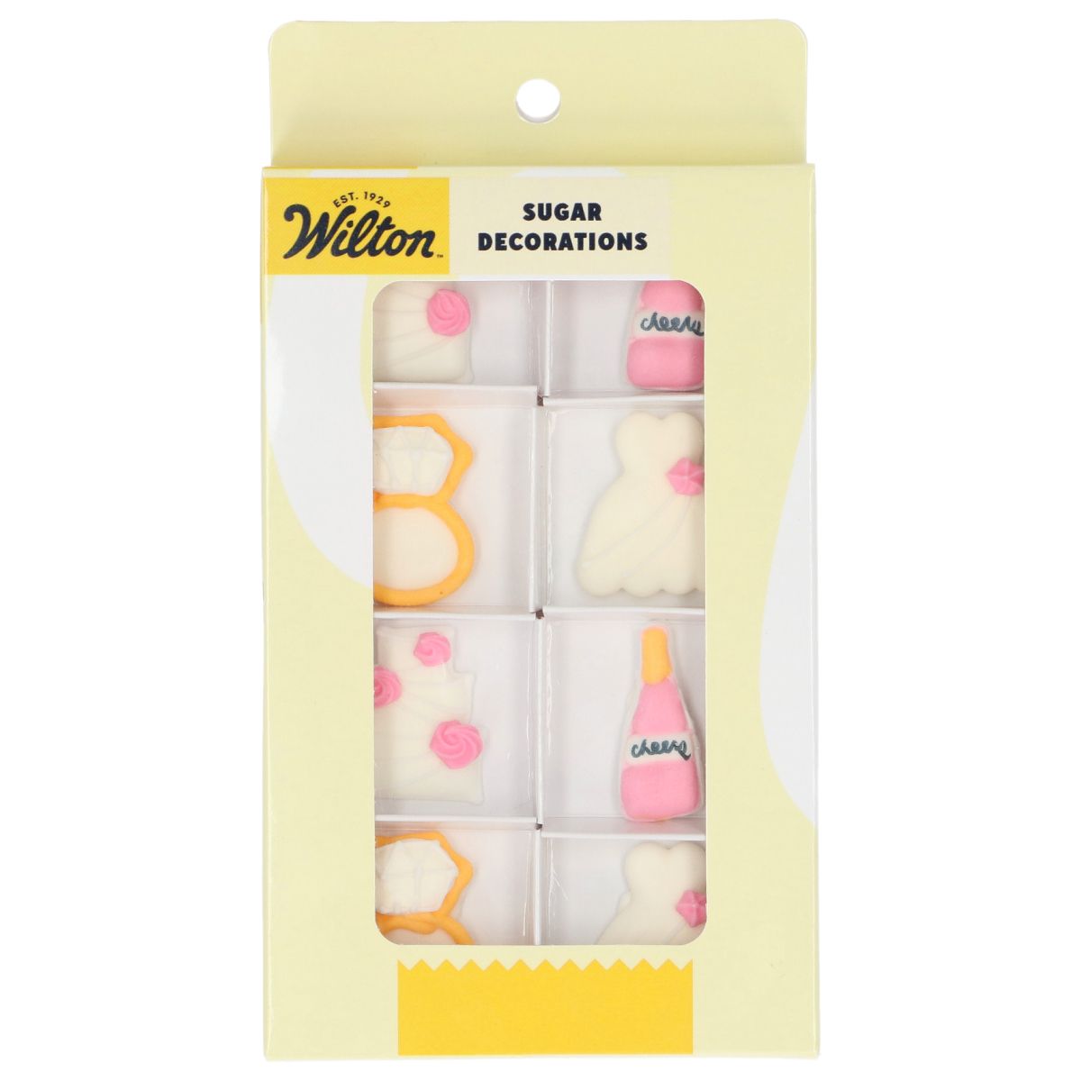 Wilton Kakepynt Bryllup 8 stk