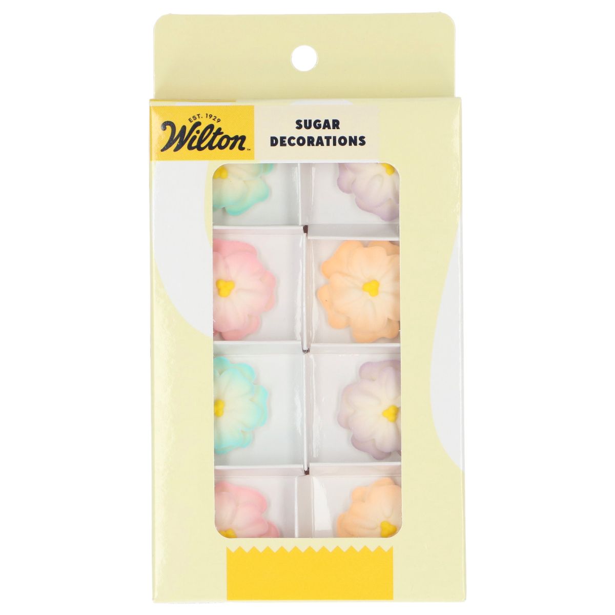 Wilton Kakepynt Dahlia 8 stk