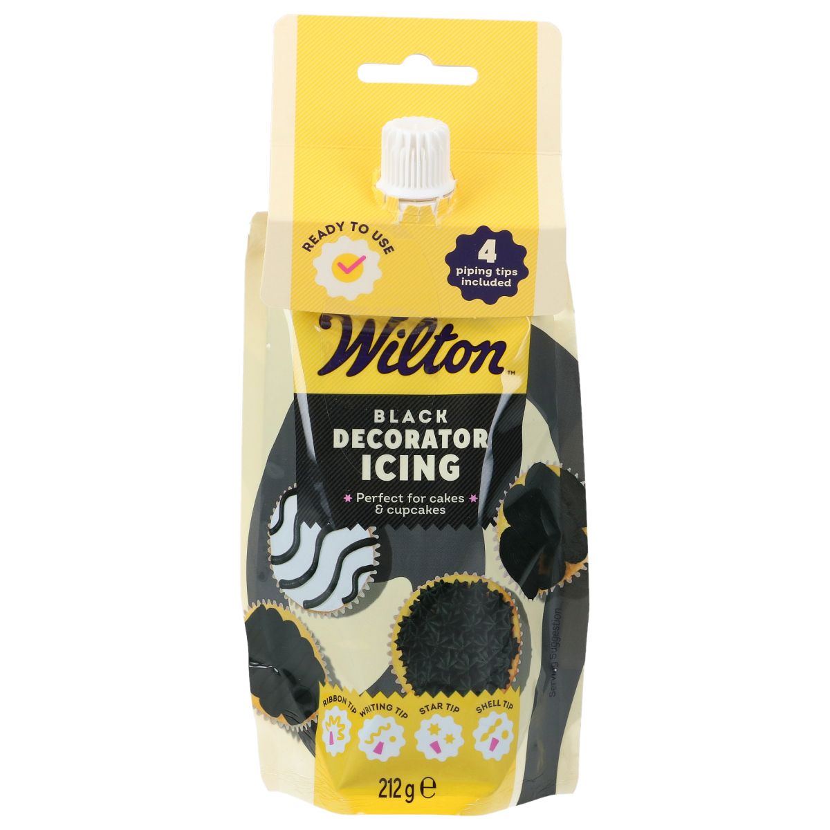 Wilton Pynteglasur Icing Sort 212g