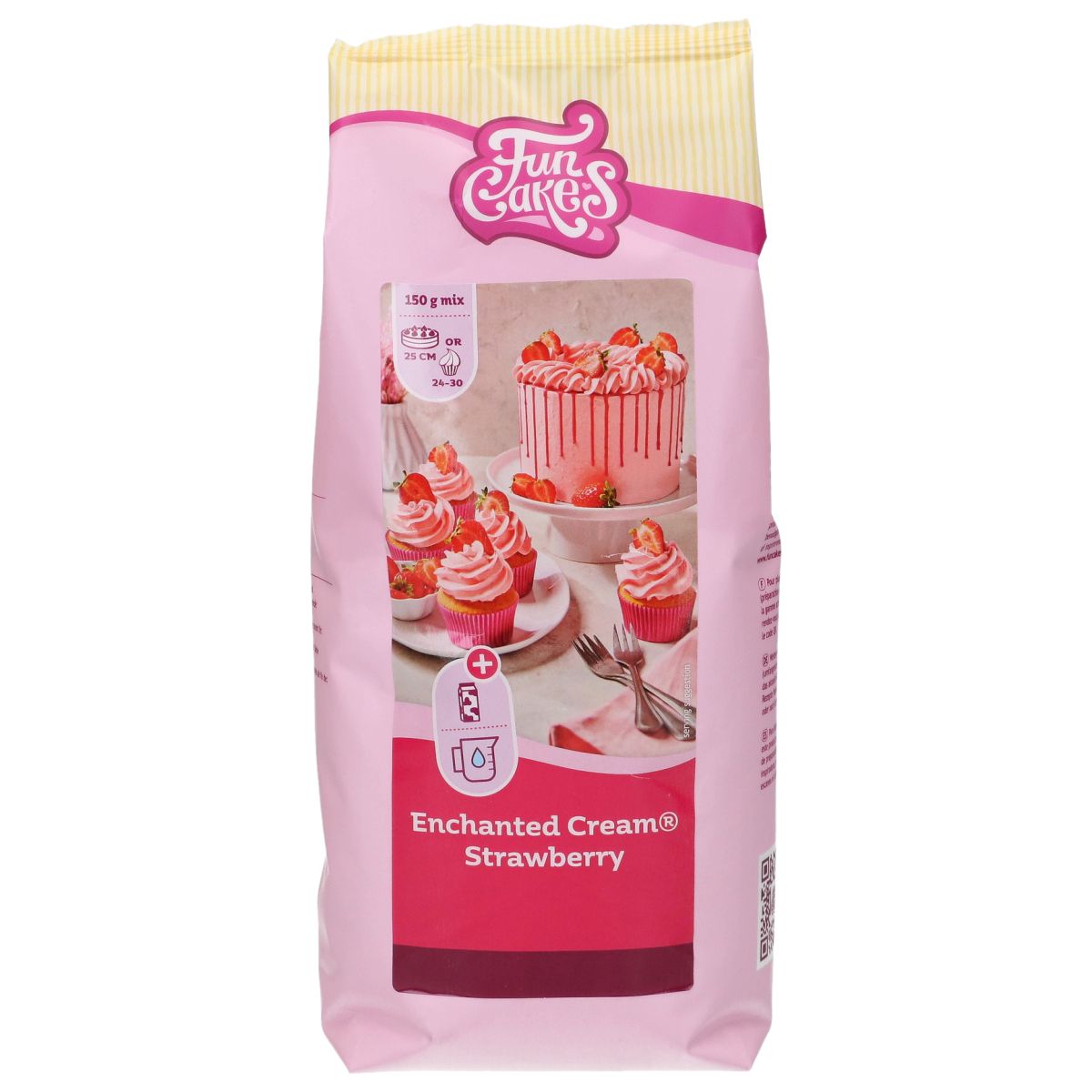 FunCakes Enchanted Cream Jordbær 900g