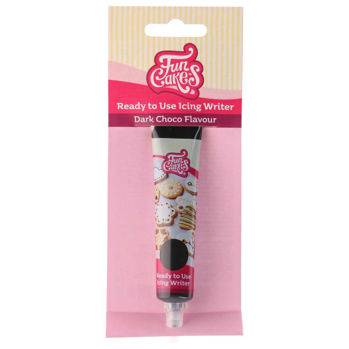 FunCakes Pynteglasur Mørk Sjokoladesmak 25g