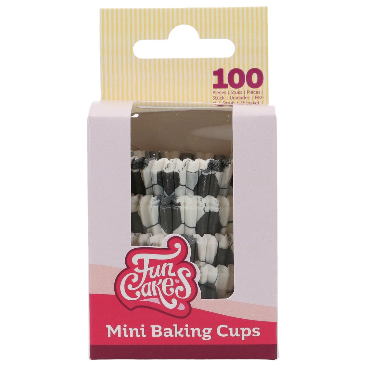 Muffinsformer Fotball Mini 100 pk