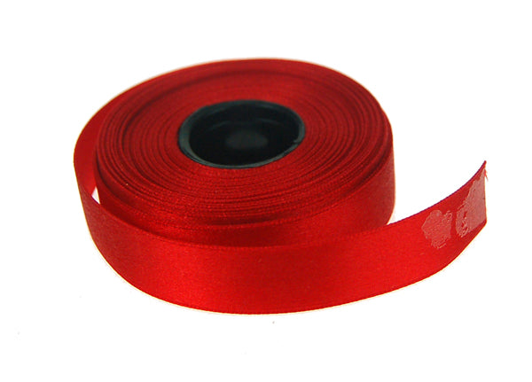 Silkebånd Rødt 10m x 15mm (30321)