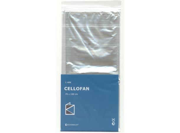Cellofan ark 70 x 100cm Klar