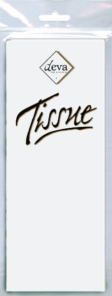 Silkepapir Hvit 4 ark