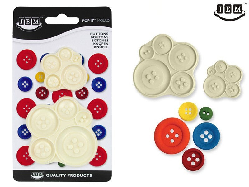 Mønsterform Knapper, 2 deler