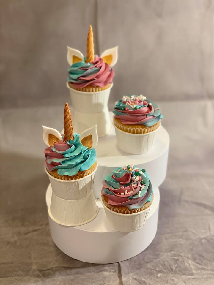 Mønsterform Unicorn, Enhjørning, 3 deler 5