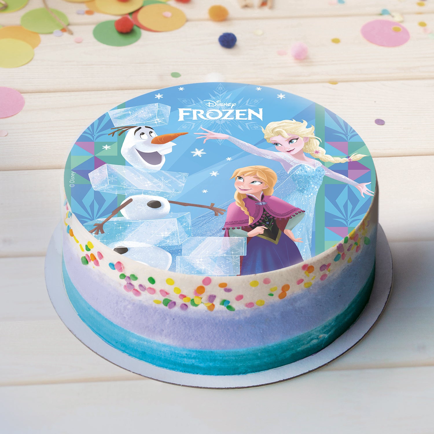 Kakebilde Wafer Frozen 20 cm 2