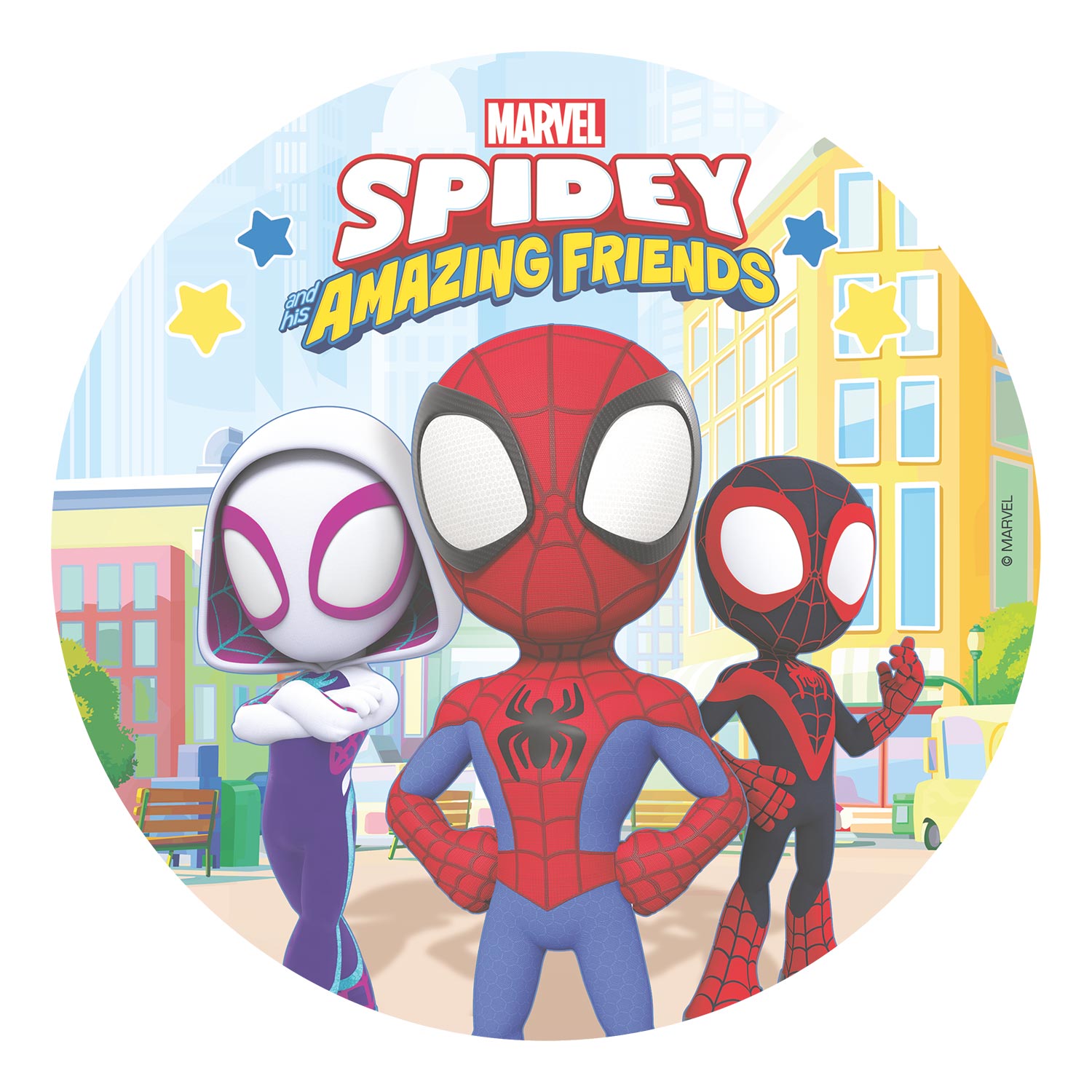 Kakebilde Wafer Spidey 20cm