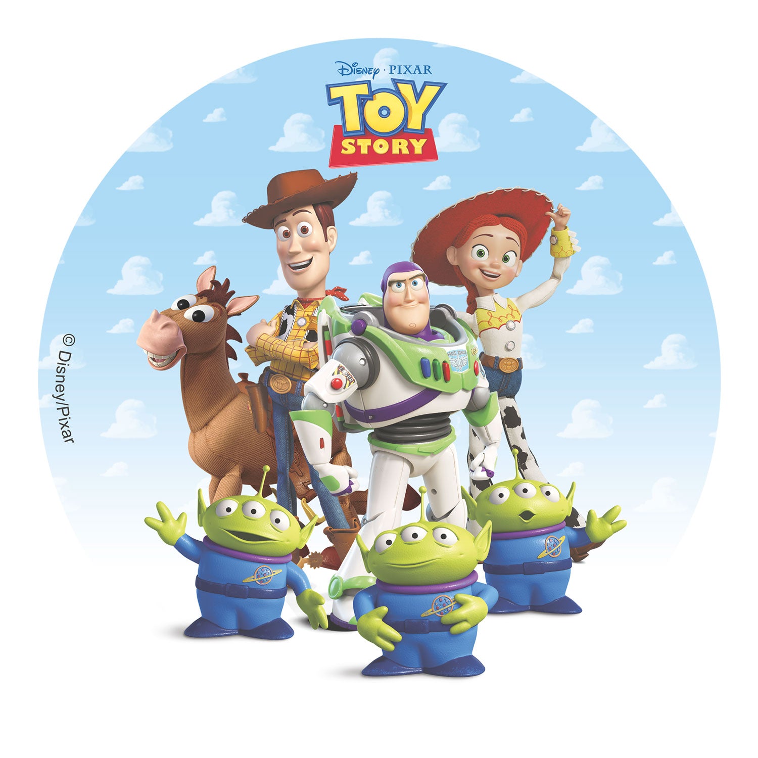 Kakebilde Wafer Toy Story 20cm