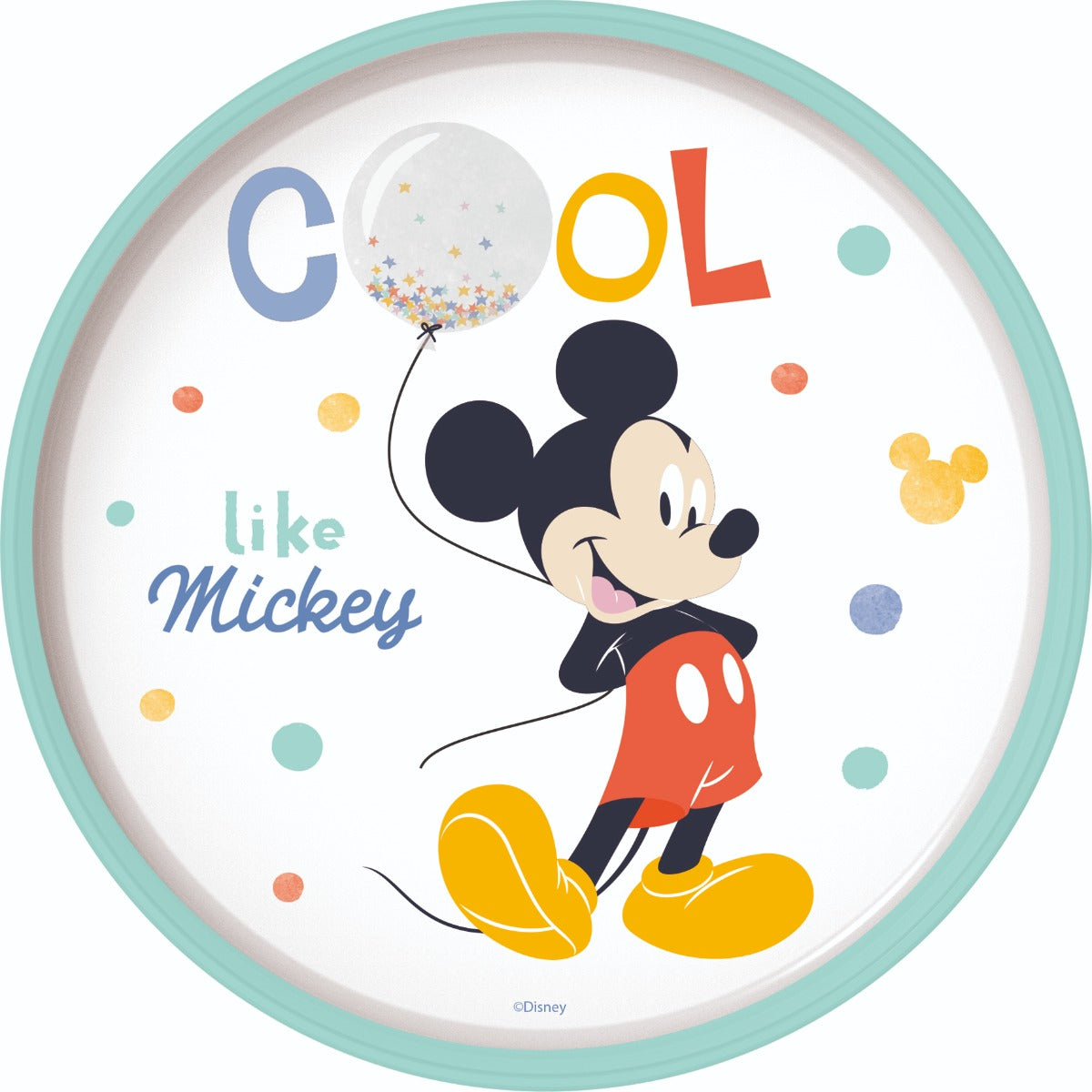 Barnesett Mickey Baby, Kopp, tallerken og dyp tall 4