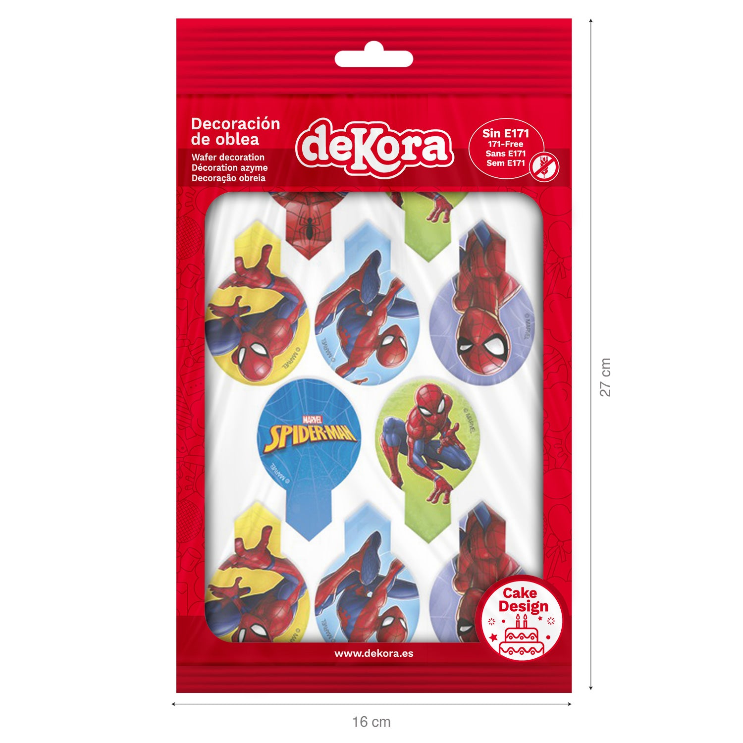 Kakebilde Cupcakes Spiderman, 20 stk 2