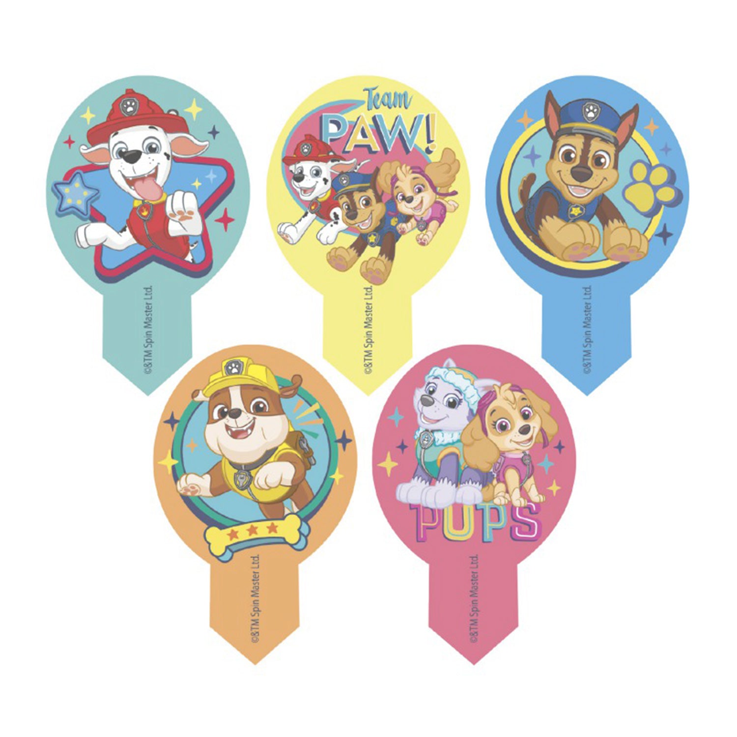 Kakebilde Cupcakes Paw Patrol 20 stk