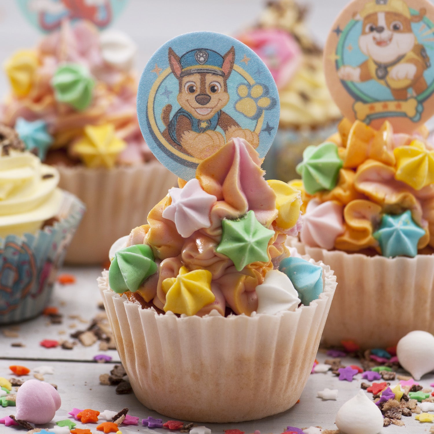 Kakebilde Cupcakes Paw Patrol 20 stk 5