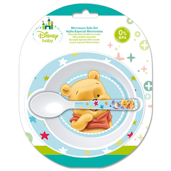 Gavesett baby 2 deler, Ole Brumm, Blå