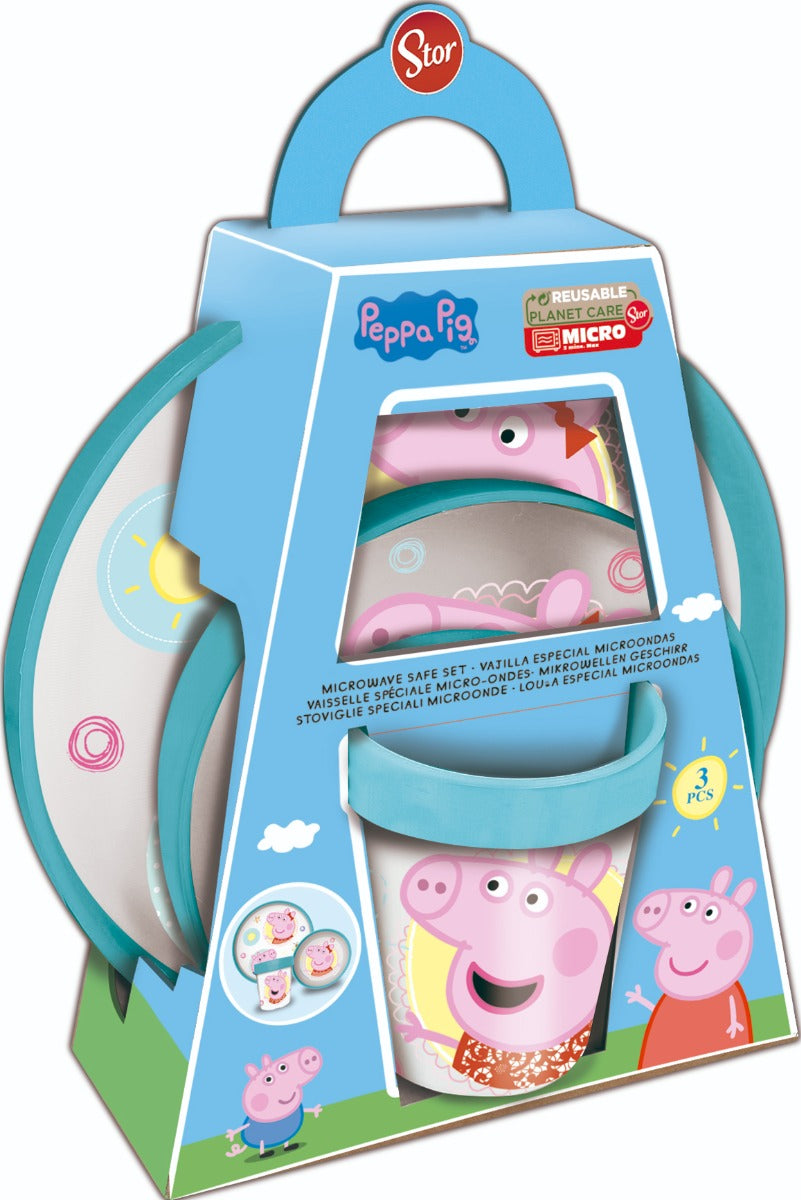 Gavesett Peppa Pig, Krus,Tallerken, Bolle 2