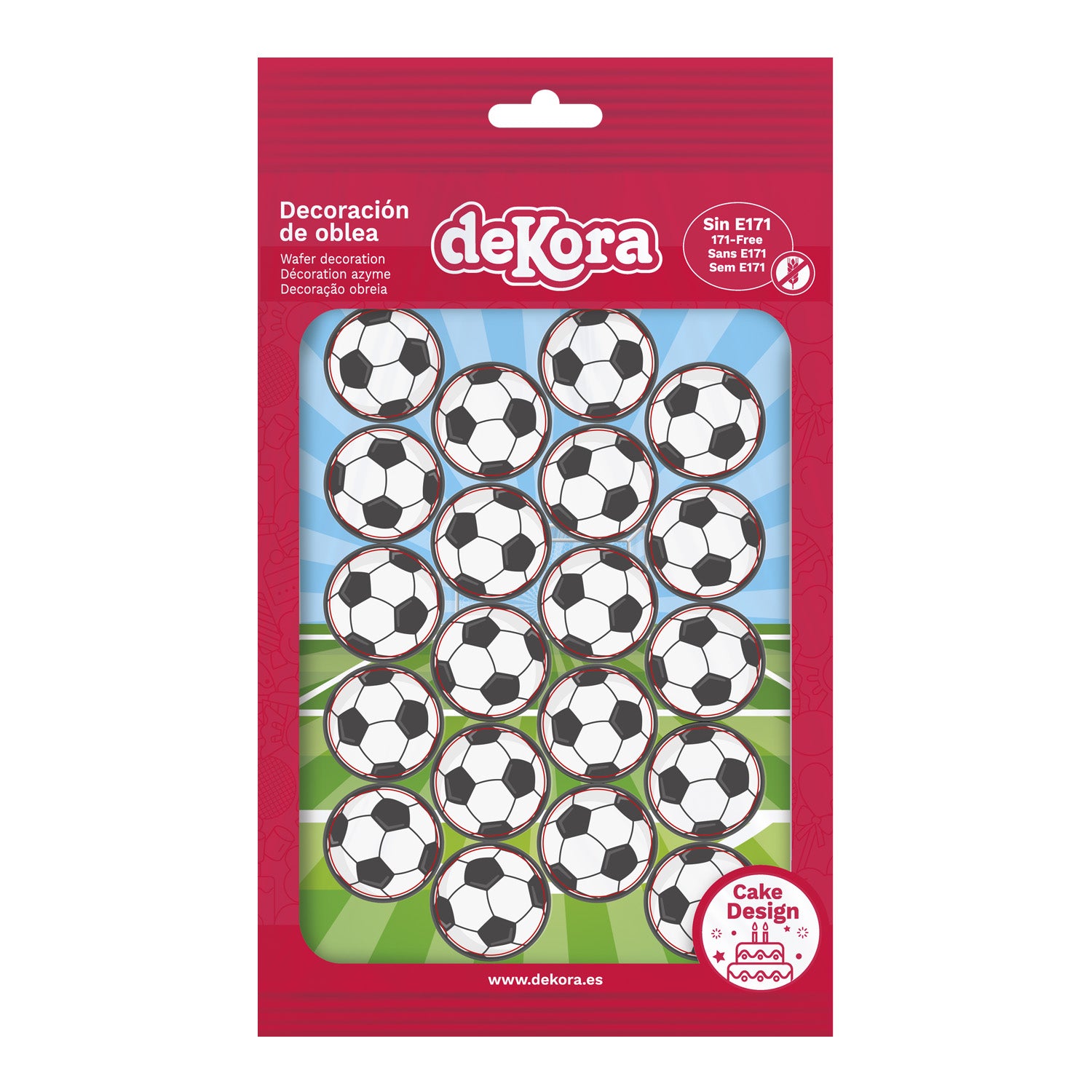 Kakebilder Fotball Mini 3,4 cm 2