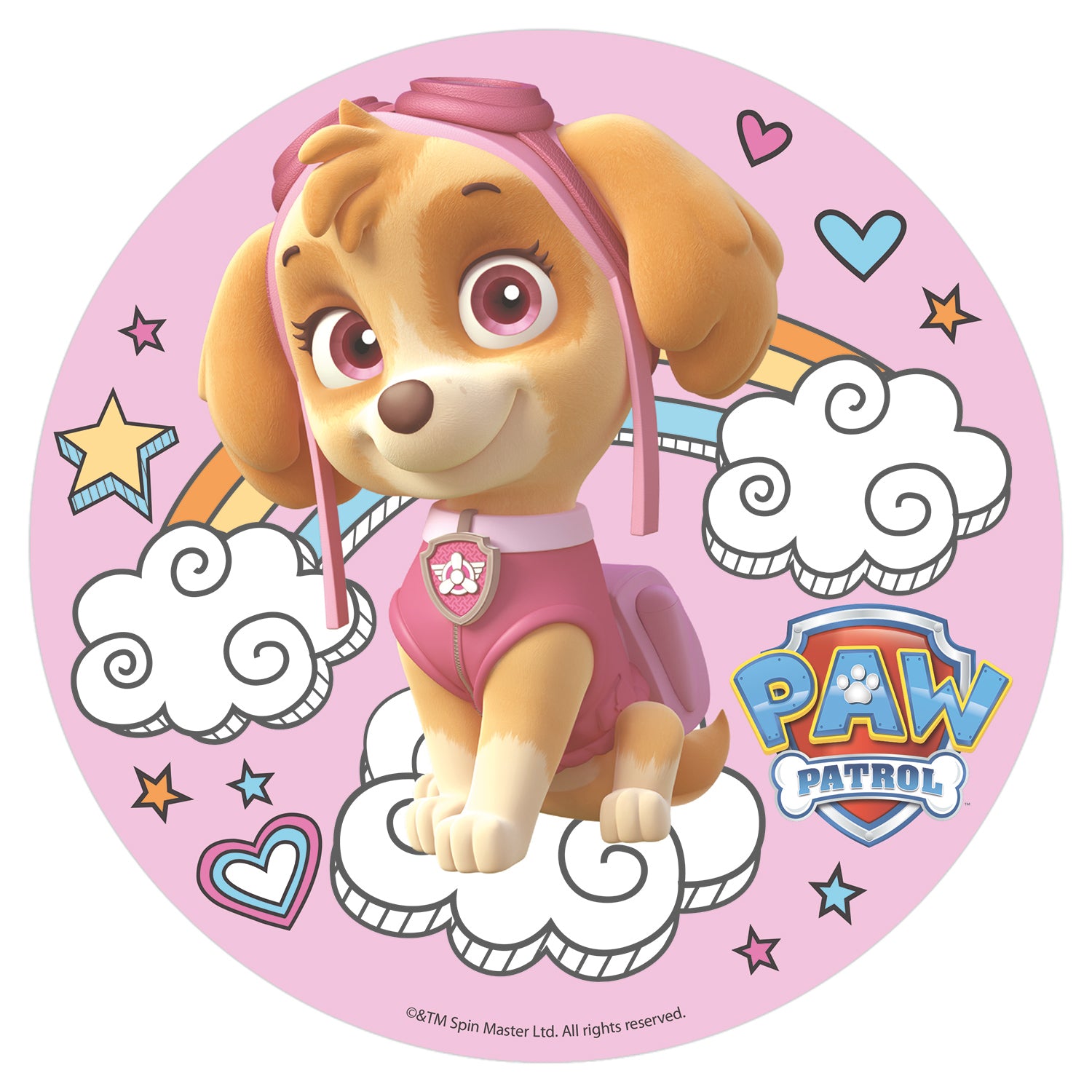 Kakebilde Wafer Paw Patrol 20 cm